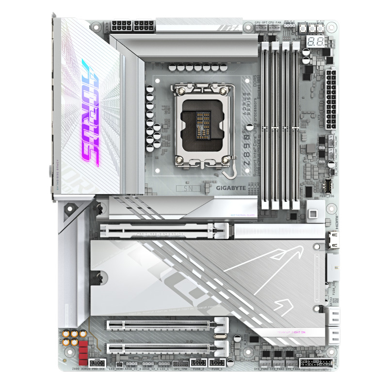 MOTHERBOARD GIGABYTE (Z890 AORUS PRO ICE) SOCKET 1851, 4*DDR5 9500MHZ, ATX, WIFI7/BT image 2